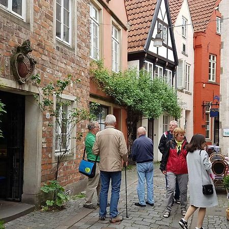 Romantisches Haus im Schnoor Bremen Exterior foto
